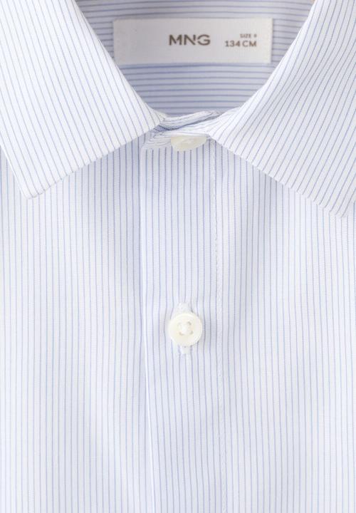 MANGO - Shirt VALENTIN - Light/Pastel Blue