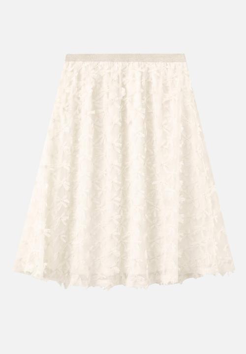 MANGO - Skirt BOWSET - Natural