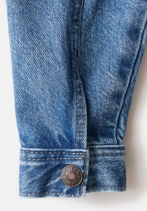MANGO - Jacket DIEGO - Open Blue