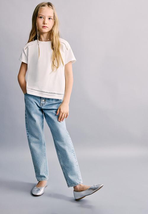 MANGO - T-Shirt ELLIE - Natural
