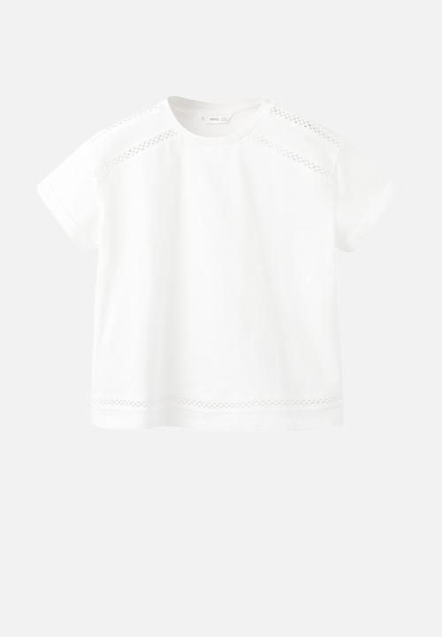 MANGO - T-Shirt ELLIE - Natural