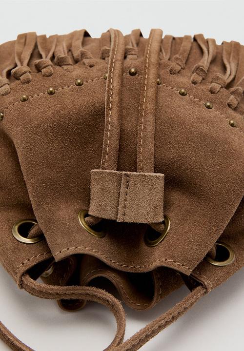 MANGO - Mini bolso - Medium Brown