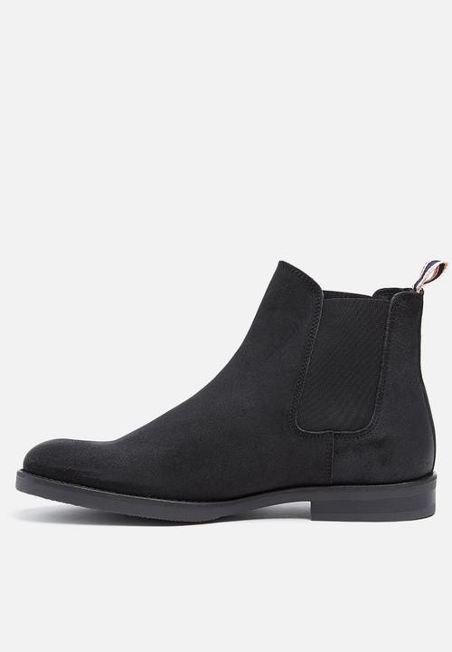 Jack & Jones - Paul waxed suede chelsea boot