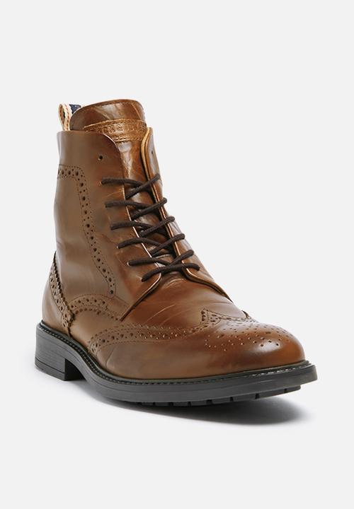 Jack & Jones - Hugh leather brogue boot