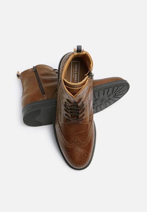 Jack & Jones - Hugh leather brogue boot