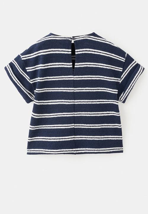 MANGO - T-Shirt LUCISET - Navy