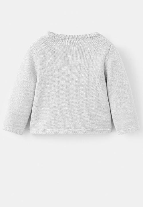 MANGO - Sweater NUBE - Light/Pastel Gray