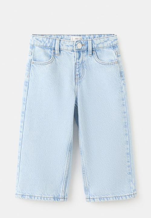 MANGO - Jeans CULOTE - Open Blue