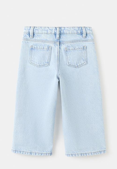 MANGO - Jeans CULOTE - Open Blue