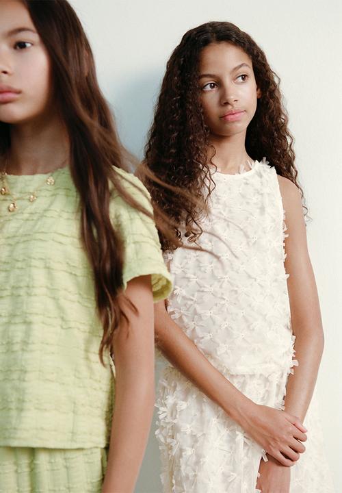 MANGO - T-Shirt BOWSET - Natural