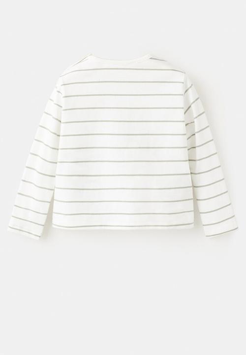 MANGO - T-Shirt NATURE - Natural