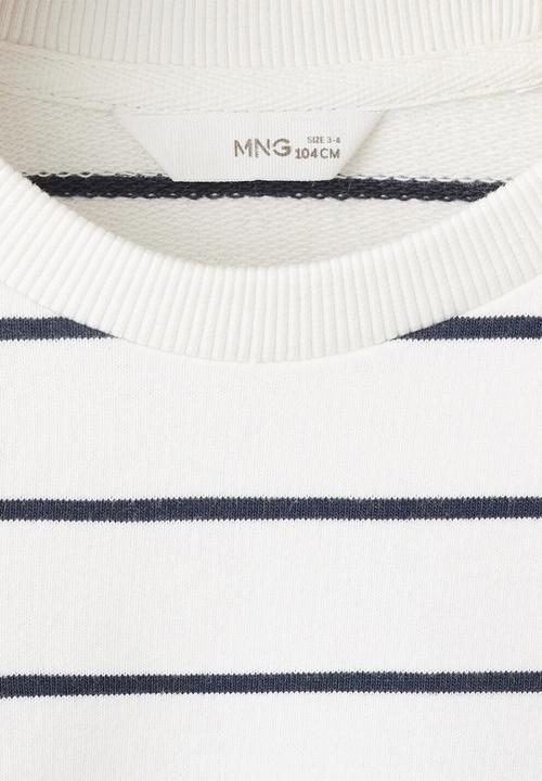 MANGO - Sweatshirt CONTRAST - Natural