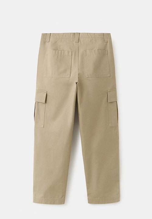 MANGO - Trousers Marte - light/pastel brown