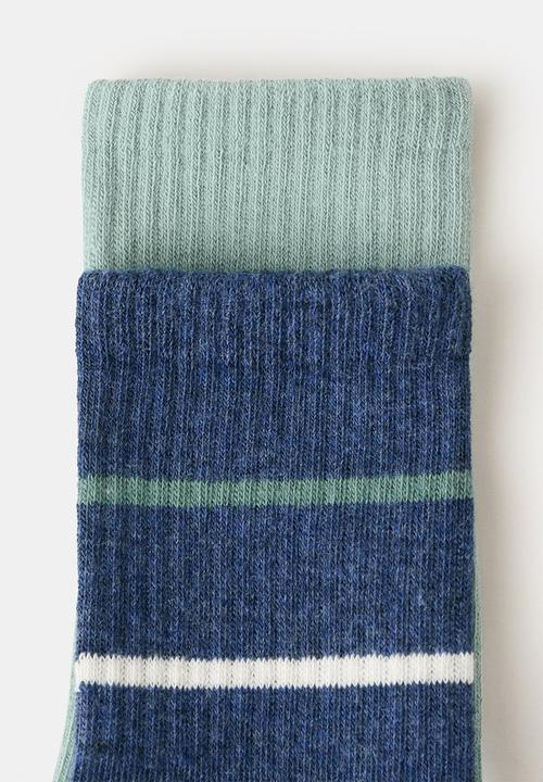 MANGO - Socks POOL - Turquoise / Aqua