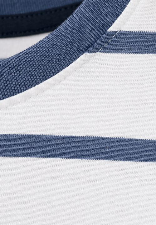 MANGO - T-shirt Fclassic - medium blue