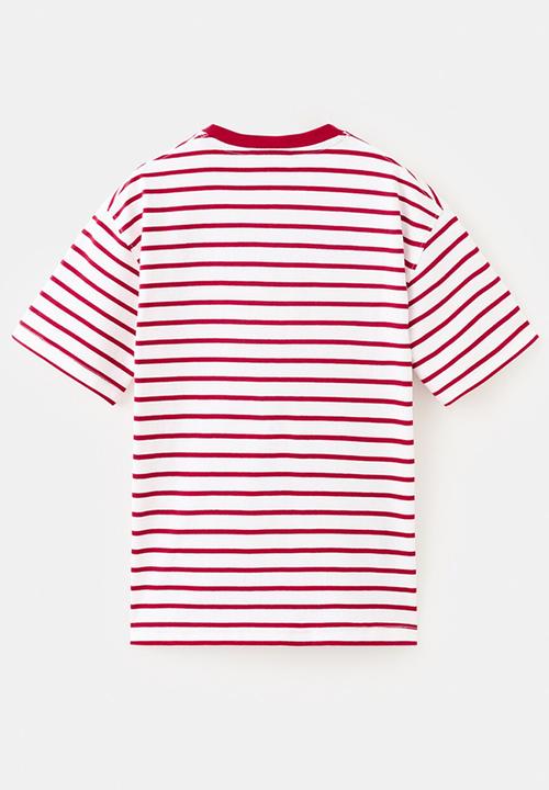 MANGO - T-shirt Fclassic - red