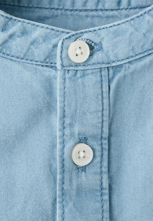 MANGO - Shirt PACIFICB - Open Blue