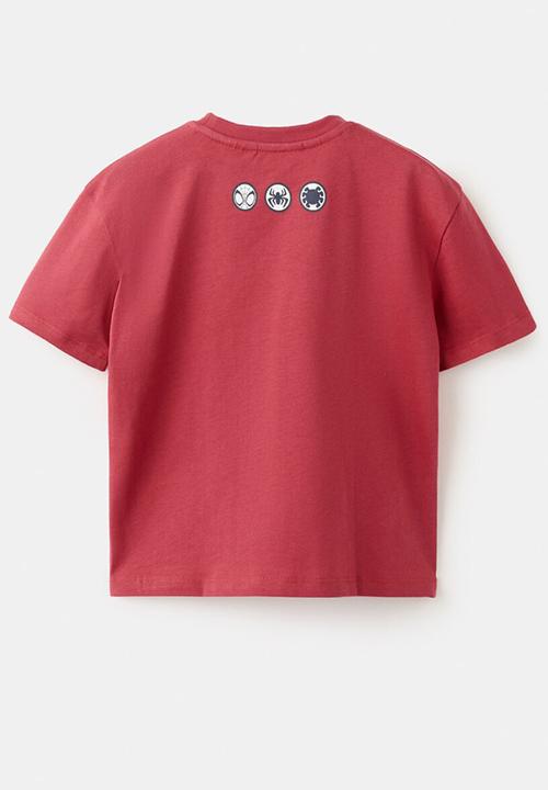 MANGO - T-Shirt SPIDEY - Red