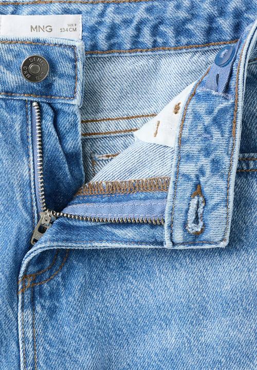 MANGO - Jeans BALLOON - Open Blue