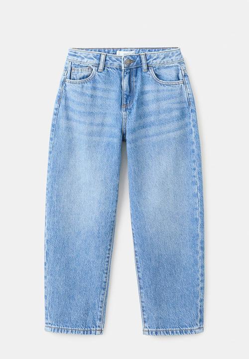MANGO - Jeans BALLOON - Open Blue