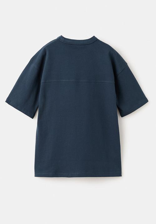 MANGO - T-shir Basicmc - navy