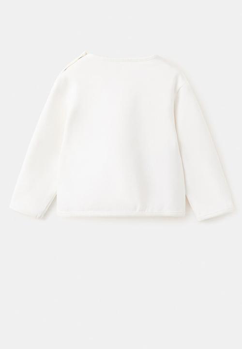 MANGO - Sudadera - Natural