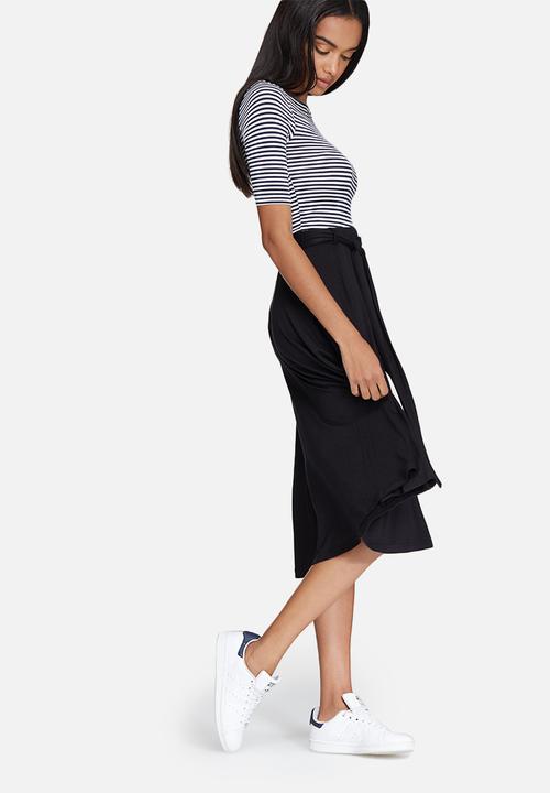 dailyfriday - Tie waist midi skirt