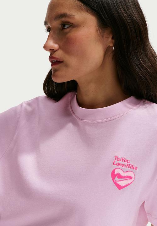 Nike - W Nsw Val Boxy Os Tee - Pink Foam