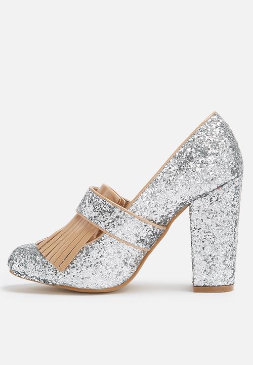 Daisy Street - Glitter Heel