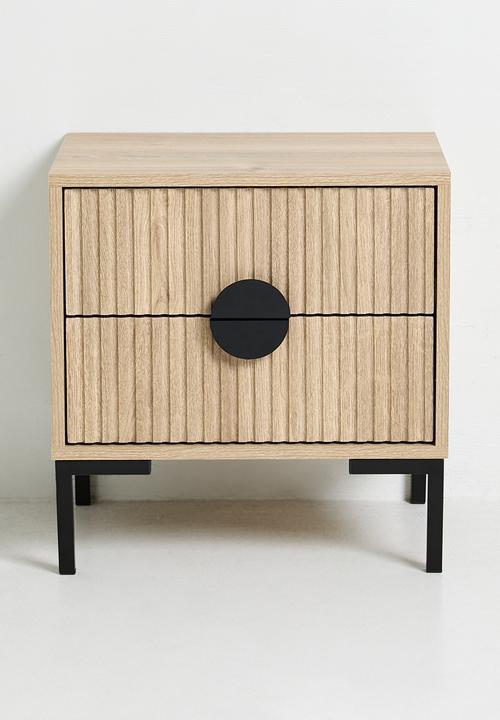 Sixth Floor - Optima Bedside Table - Natural