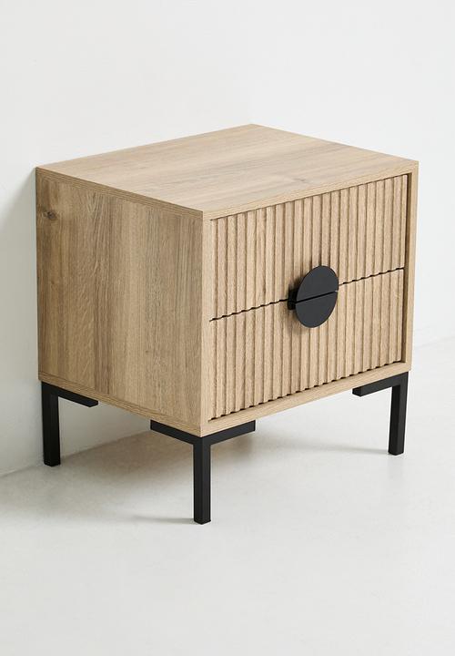 Optima Bedside Table - Natural