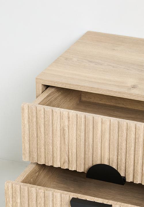Sixth Floor - Optima Bedside Table - Natural