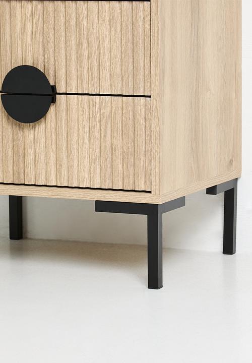 Sixth Floor - Optima Bedside Table - Natural