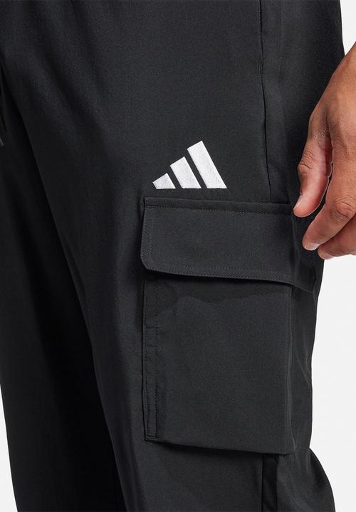 adidas Performance - Essential Small Logo Cargo Pant - Black