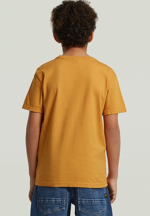 G-STAR - Base R T Short sleeve - Saffron