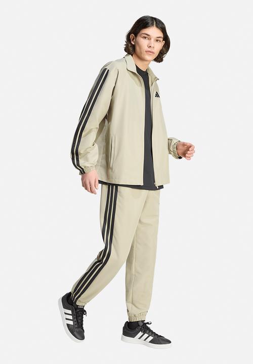 adidas Performance - 3-STRIPES Woven Tracksuit Set - Wonder Cargo Beige