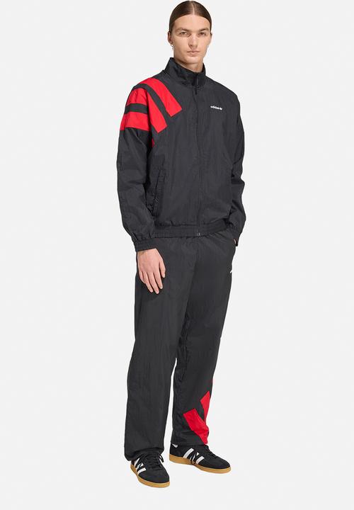 adidas Originals - Archive Blocked Track Top - Black/Red