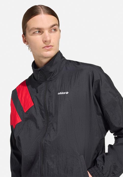 adidas Originals - Archive Blocked Track Top - Black/Red