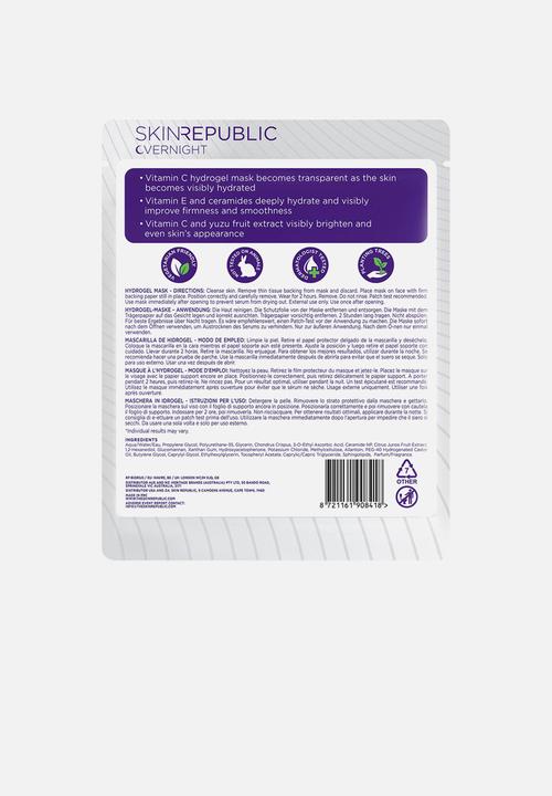 Skin Republic - Vitamin C Overnight Hydrogel Mask