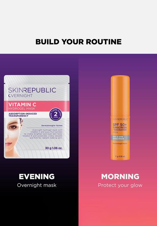 Skin Republic - Vitamin C Overnight Hydrogel Mask