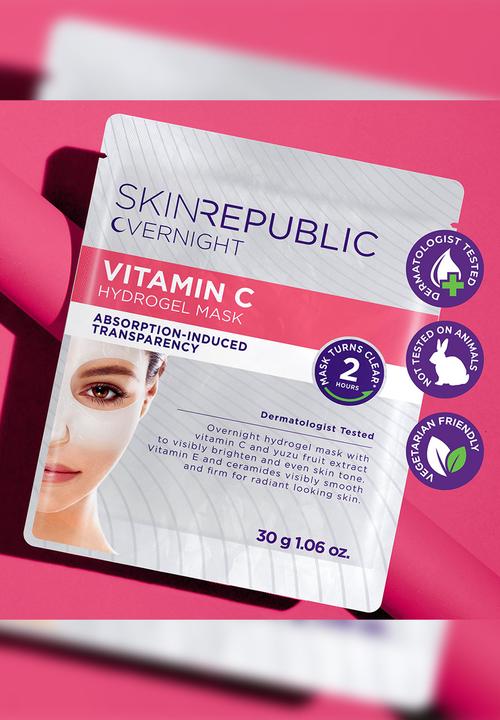 Skin Republic - Vitamin C Overnight Hydrogel Mask