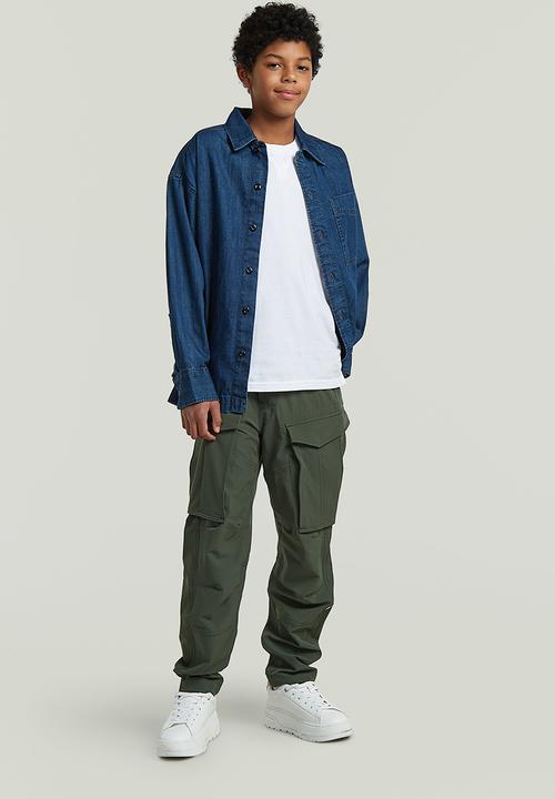 G-STAR - Rovic 3D Tech Tapered - Dk Four Leaf Clover