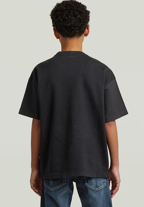 G-STAR - Army Tee Mix Ss - Dk Black