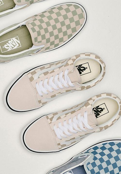 Vans - Old Skool - Checkerboard Oatmeal