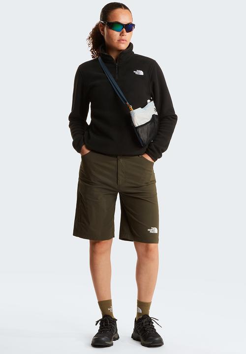 The North Face - W Glacier Fleece 1/4 Zip Jacket - Tnf Black