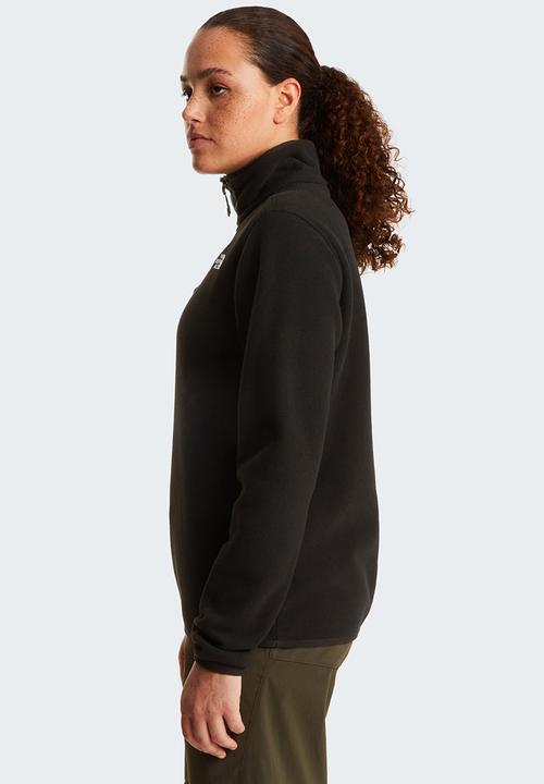 The North Face - W Glacier Fleece 1/4 Zip Jacket - Tnf Black
