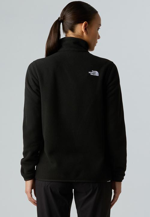The North Face - W Glacier Fleece 1/4 Zip Jacket - Tnf Black