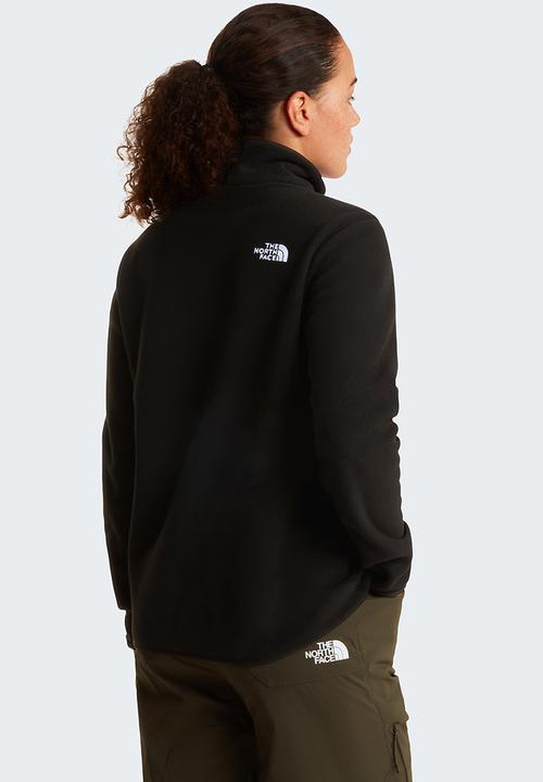 The North Face - W Glacier Fleece 1/4 Zip Jacket - Tnf Black