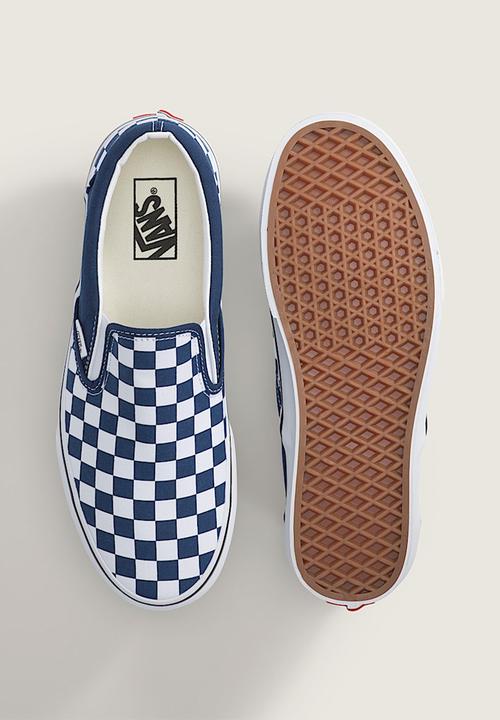 Vans - Classic Slipon - Color Theory Checkerboard Deep Indigo