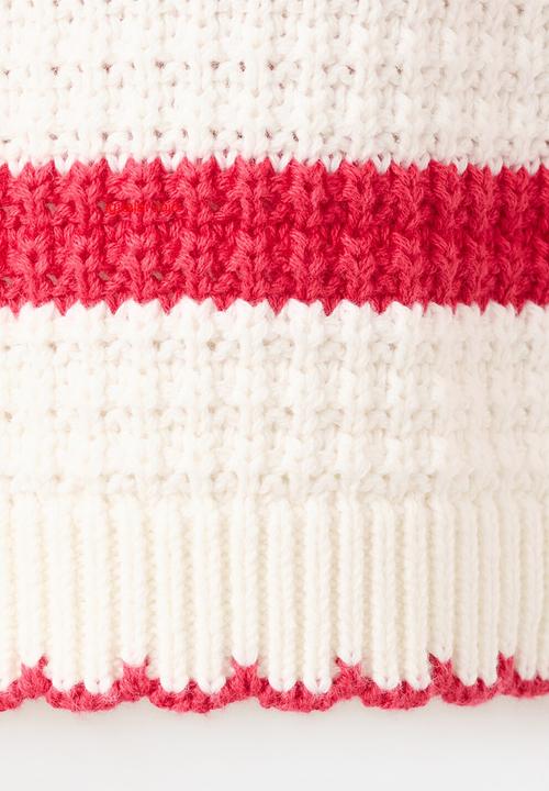 MANGO - Sweater MARI - Red